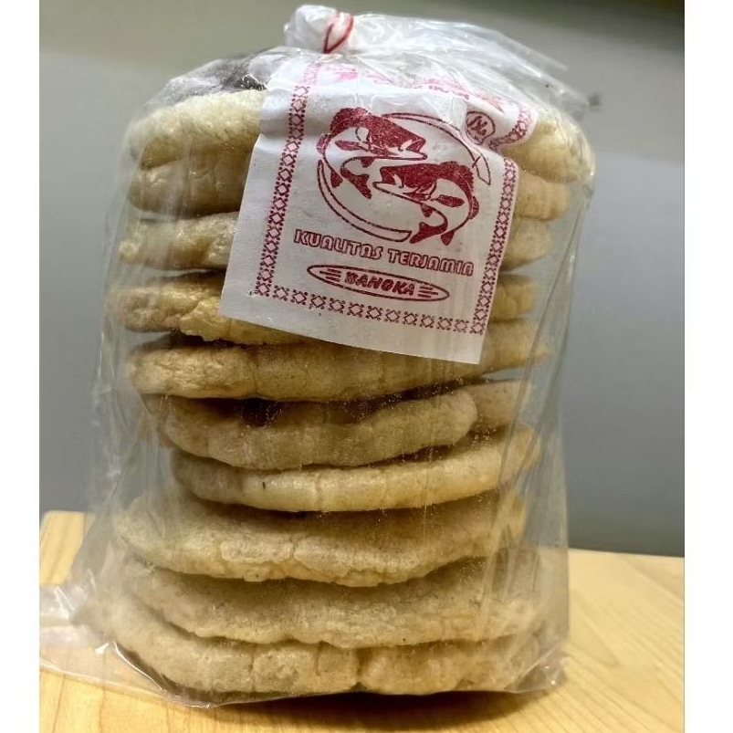 

Nayzura.id | Kerupuk ikan Bangka Sambel | Kerupuk Kemplang | 1 Pak isi 10 pcs