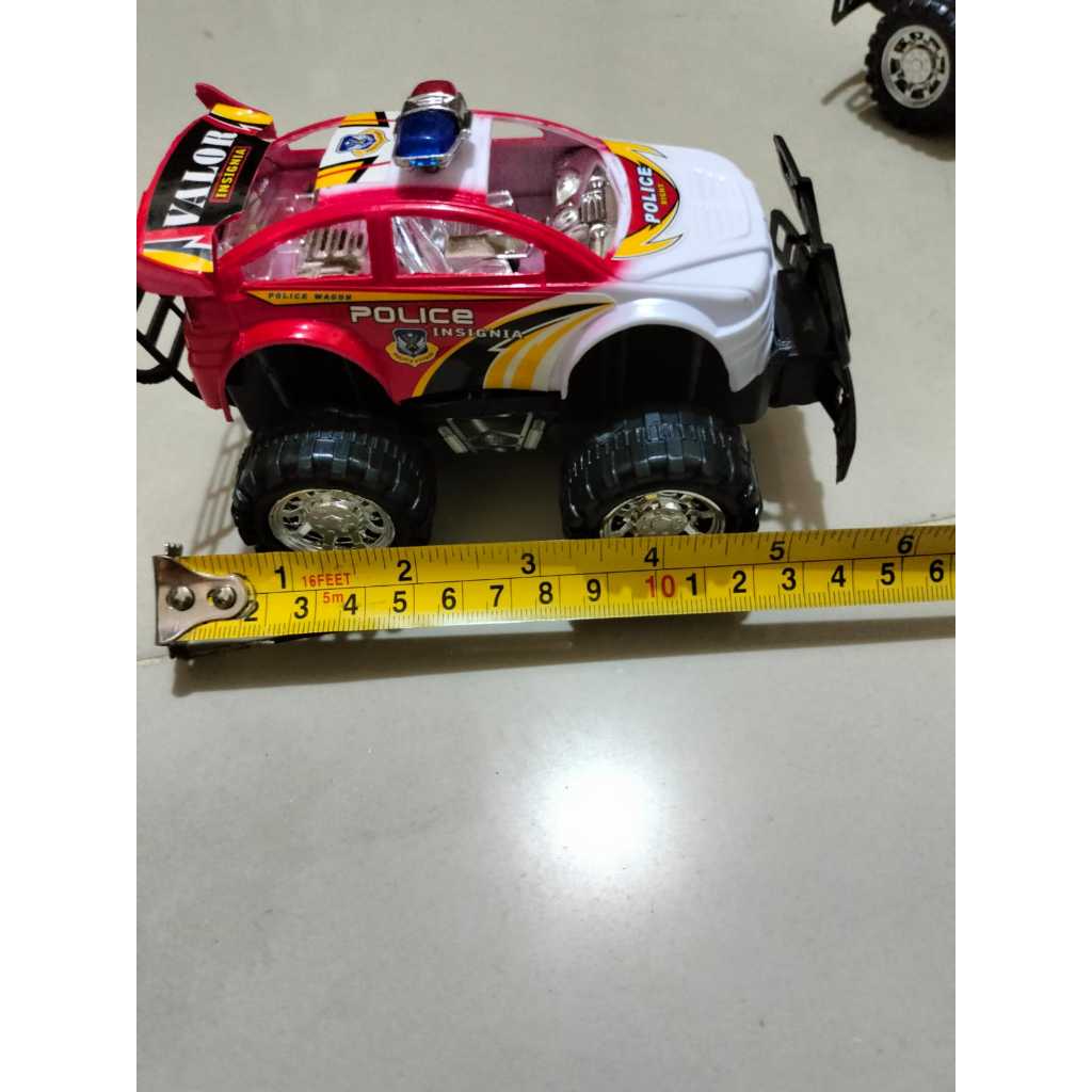mainan mobil jeep police 2pcs/mainan mobil polisi super car/mainan eduksi anak