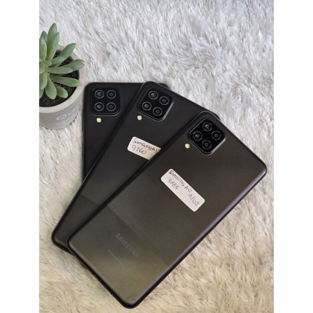 SAMSUNG A12 4/128GB SECOND BEKAS Fullset Bergaransi