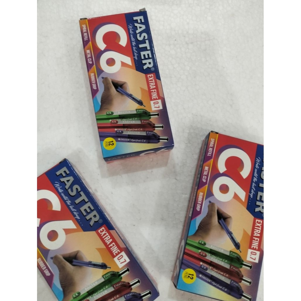 

PEN CETEK C6 HITAM MERK FASTER