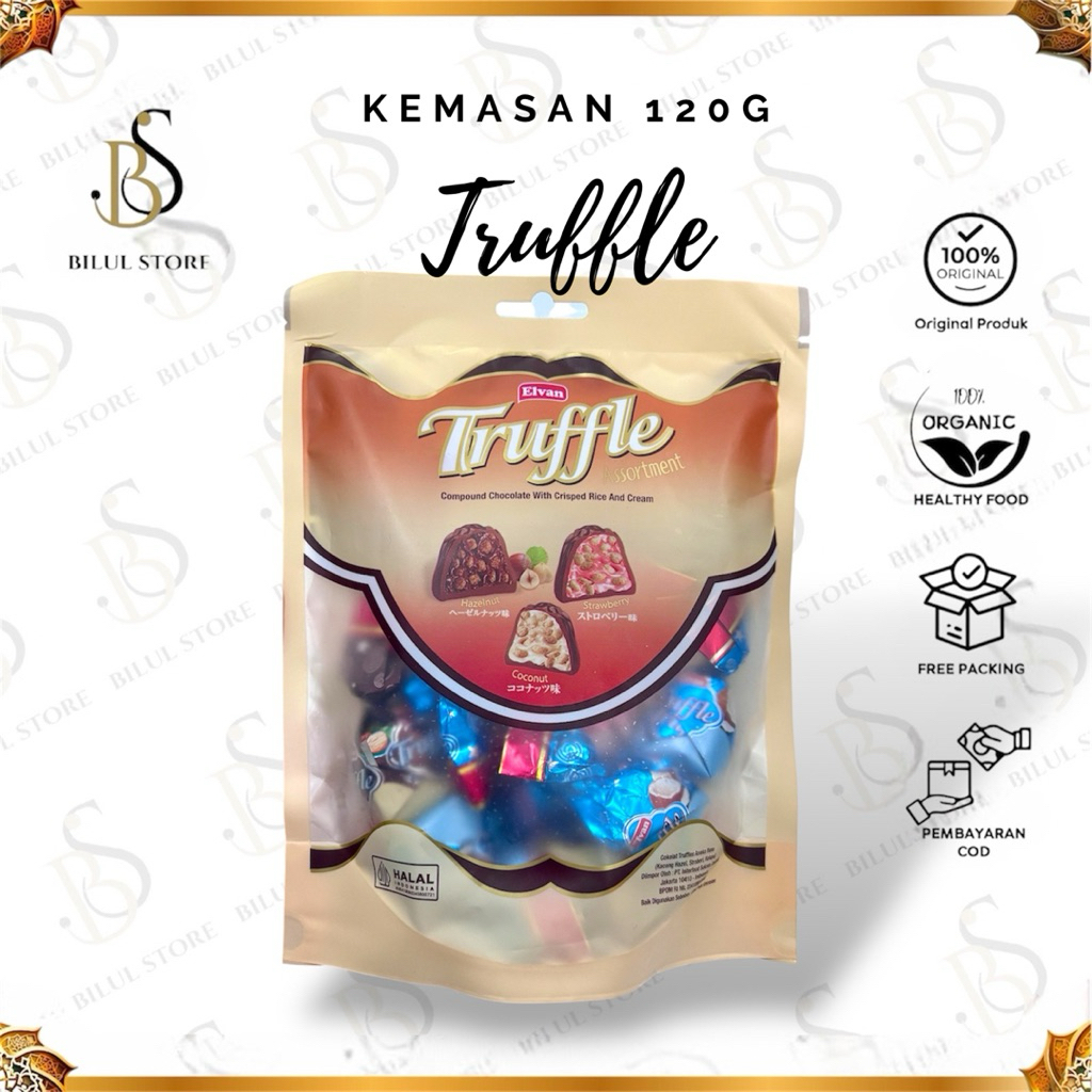 

Cokelat Elvan Truffle 120g – Truffle Isi Campur Original Import