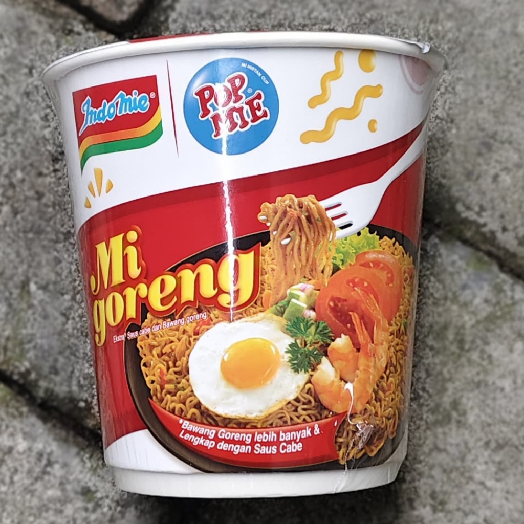 

Indomie Mie Goreng Pop Mie Cup - Besar 80 gr