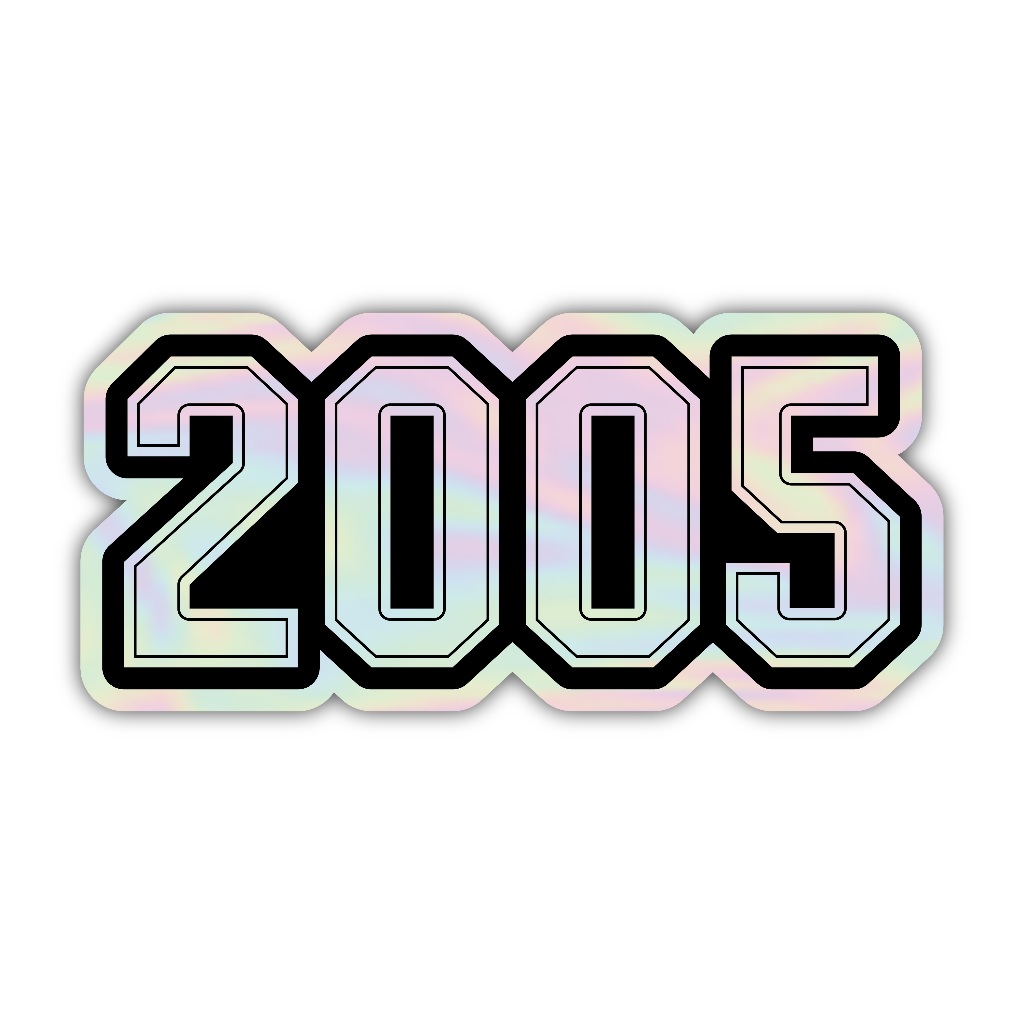 

Z368 sticker 2005 aesthetic, stiker hologram satuan