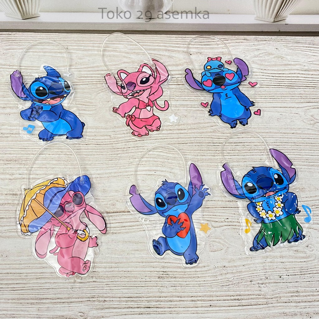

GOODIEBAG ZIPPER MINUMAN GAGANG STITCH MN-1880 KANTONG ESTETIK SERBA GUNA MULTIFUNGSI
