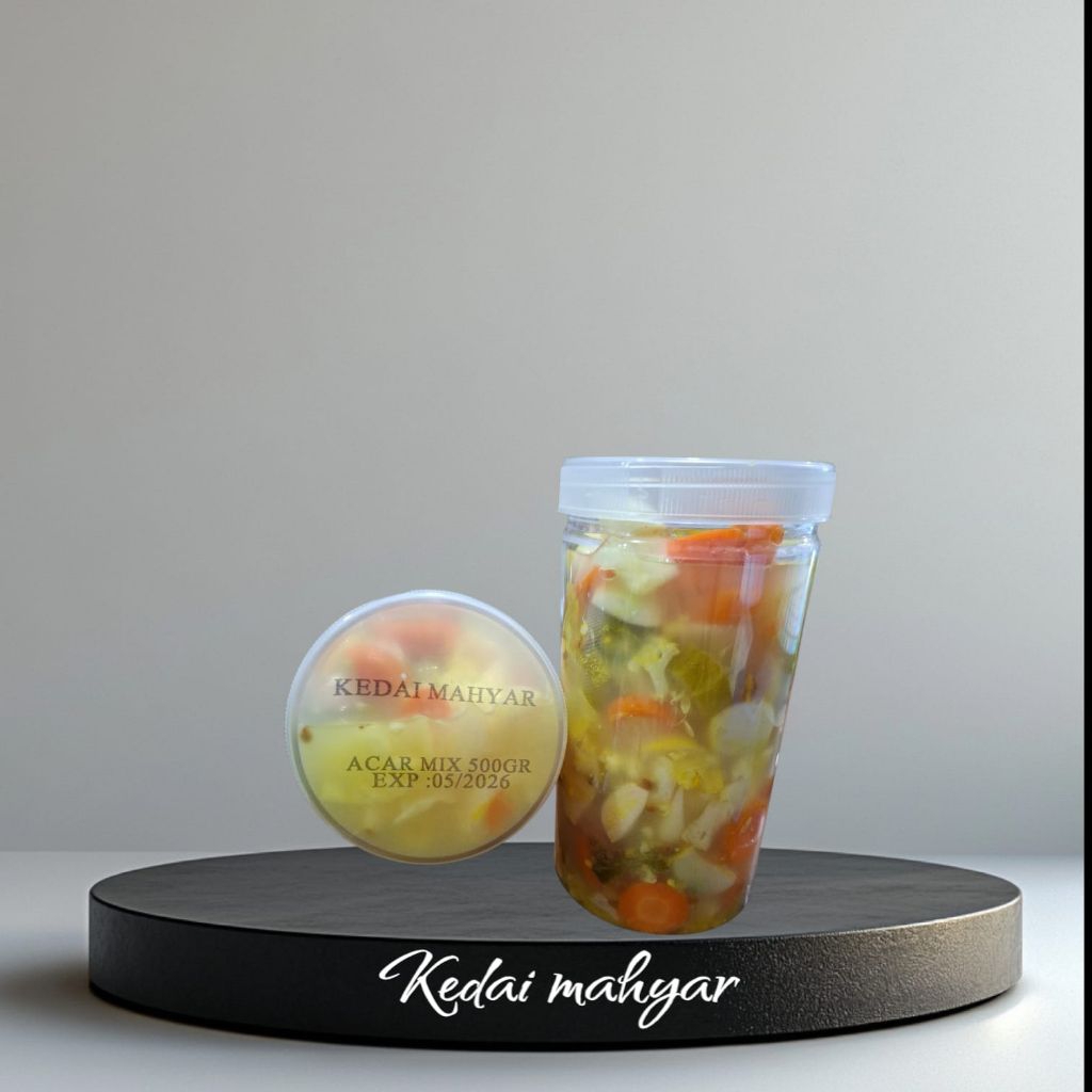 

Acar Mix homemade 500GR....ترشی مخلوط