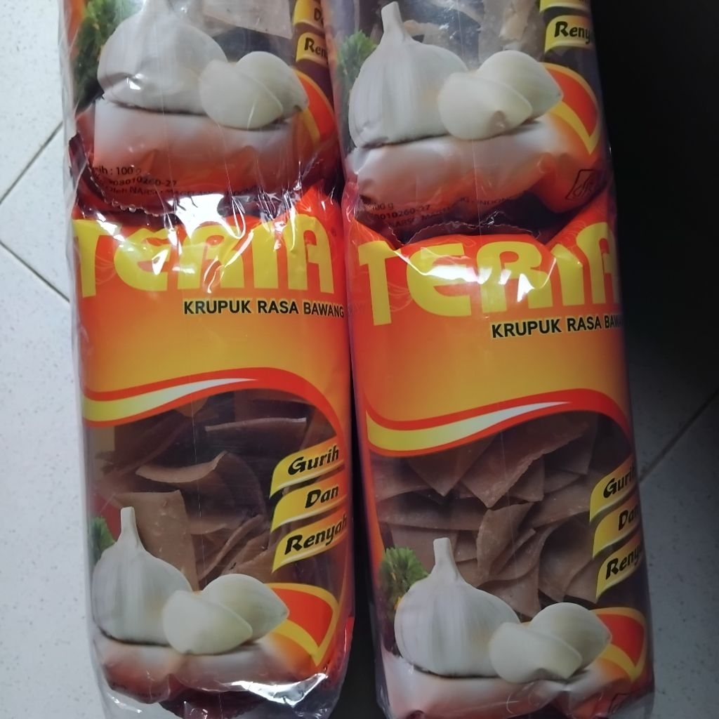 

Nycyta Home Kerupuk Teria 1 Ball, Kerupuk Bawang
