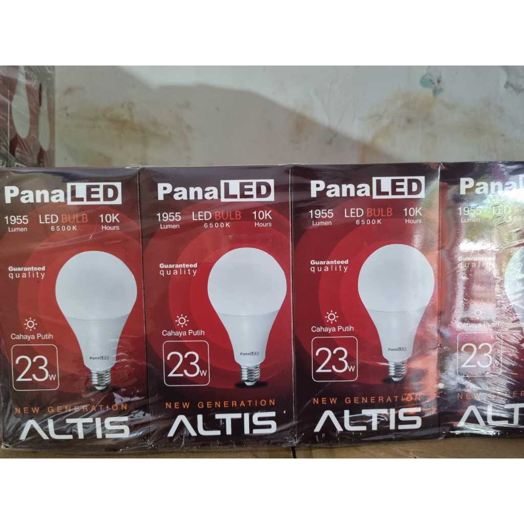 Lampu Led PANALED ALTIS 1 PACK ISI 10PCS 5W 7W 9W 12W 15W 18W 23W Lampu Led Bulb Panaled PUTIH