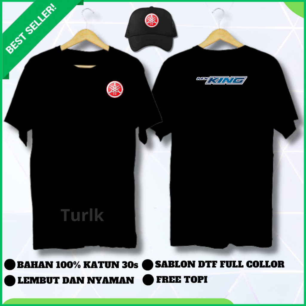 Kaos Yamaha MX King Tshirt MX King Custom