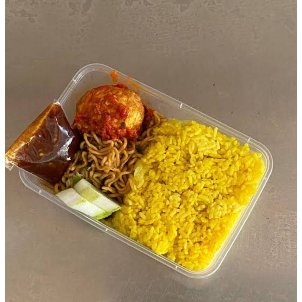 

Nasi Kuning + Telur