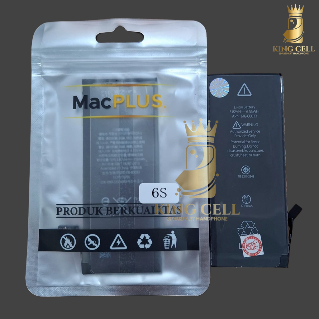 BATERAI IPHONE 6S / BATTERY IPHONE 6S / BATRE