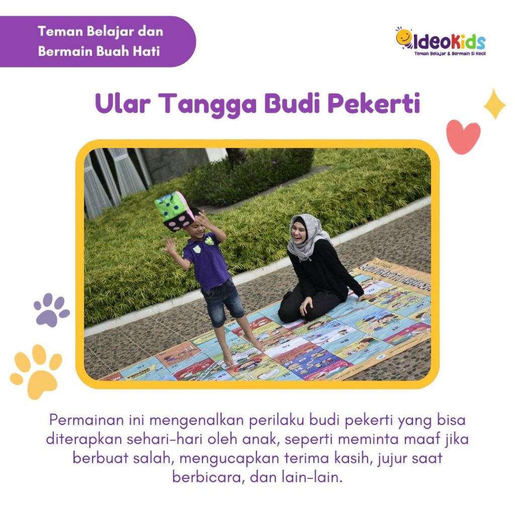 << SIZE M >> Ular Tangga Edukatif Raksasa