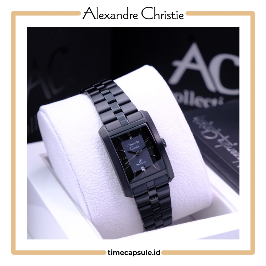 Jam Tangan Wanita ALEXANDRE CHRISTIE Original AC 1019 LD Garansi Resmi 1 Tahun Women's Watch