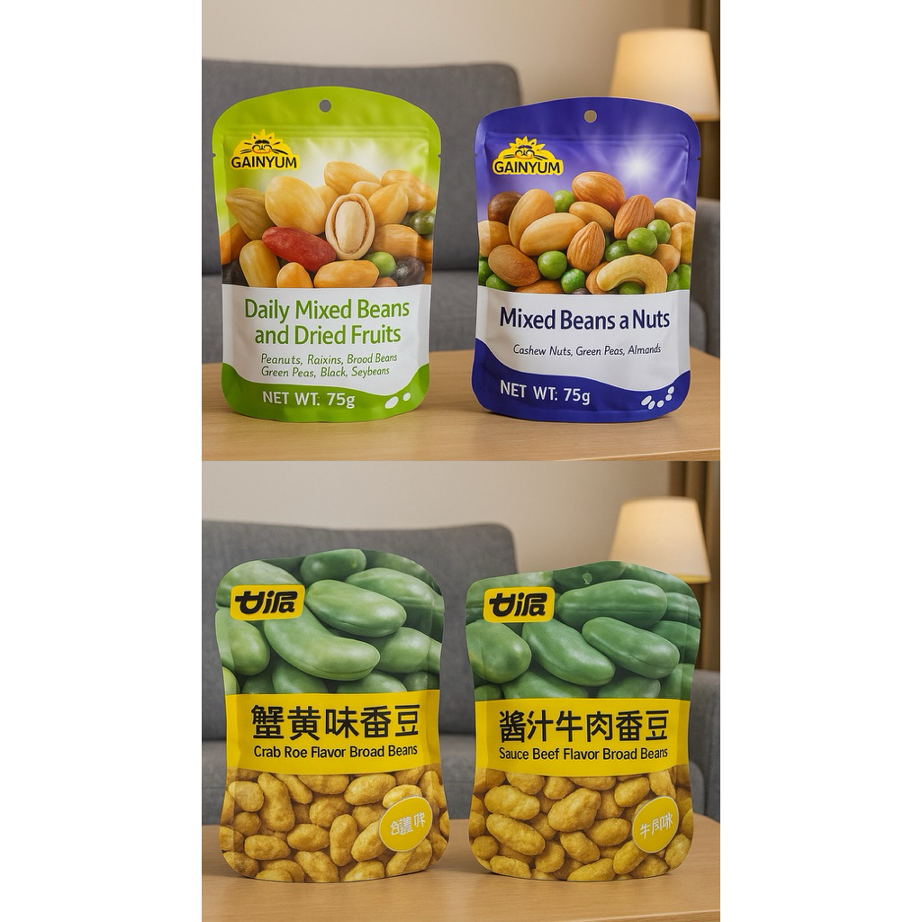 

kacang mix fruite makanan sehat dan enak