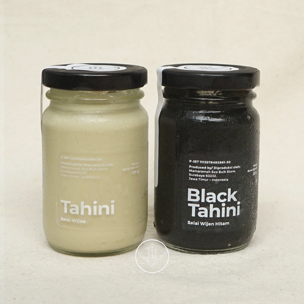 

Cahayadstore Black Sesame Tahini Paste/ Selai Wijen Hitam 120Gr