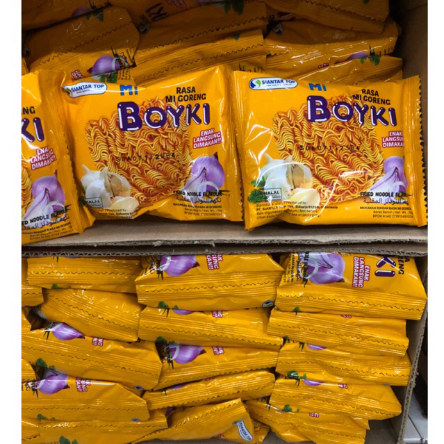 

Boyki Snack Mie Goreng Renceng isi 20 sachet