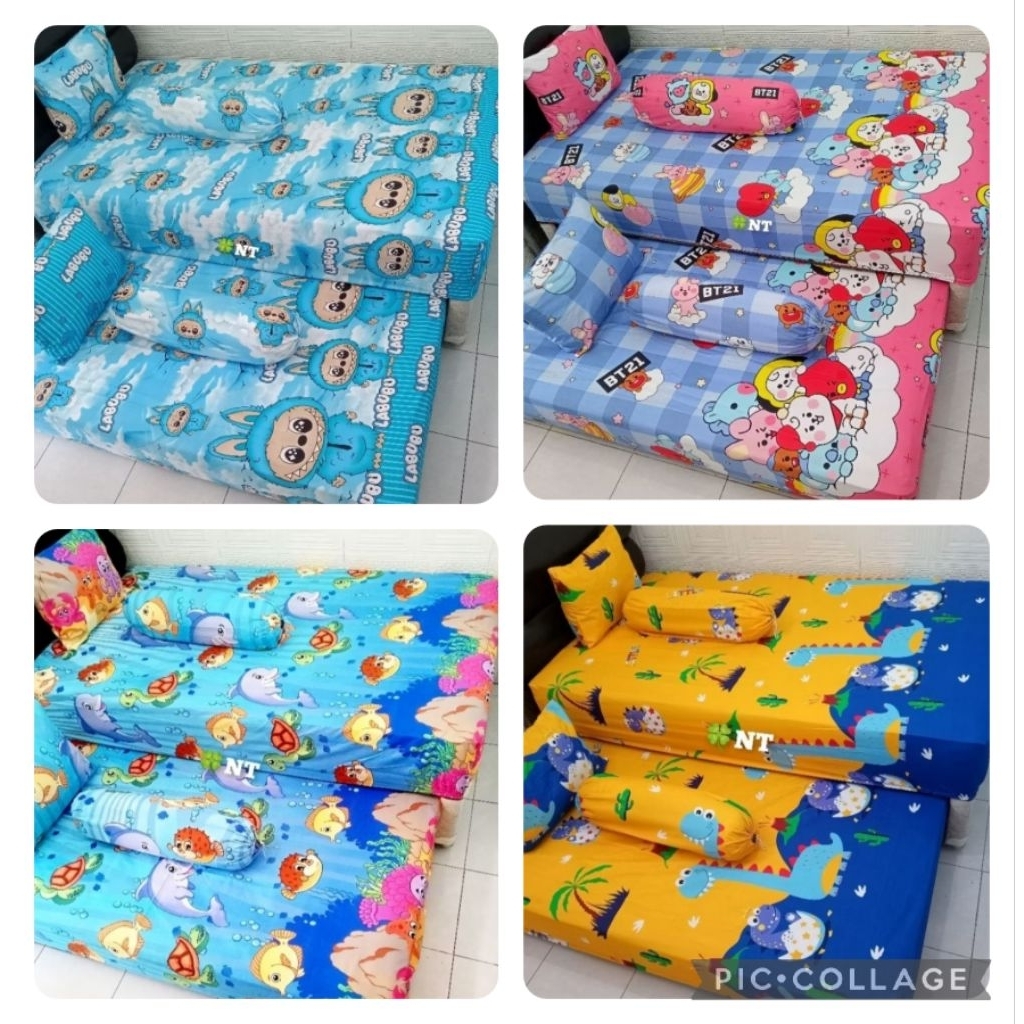 100x200x30 Bed Sorong Tanpa Rumbai
