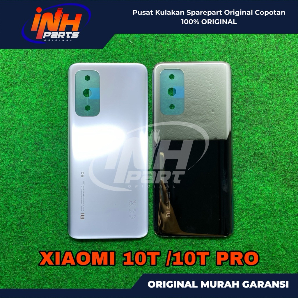 [INH PARTS] BACKDOOR CASING TUTUP BELAKANG XIAOMI MI10T MI 10T PRO 5G ORIGINAL COPOTAN