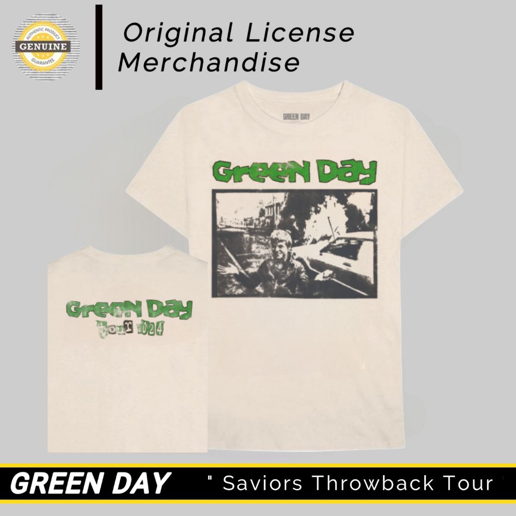 Green Day Kaos T shirt Band Music Metal Rock Punk Rock Hard Core original official License GREENDAY 