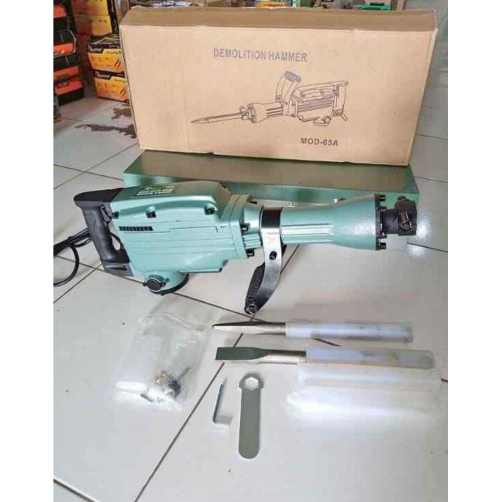 JACK HAMMER MESIN BOR DRIL BOBOK BETON ASPAL RSK PH 65