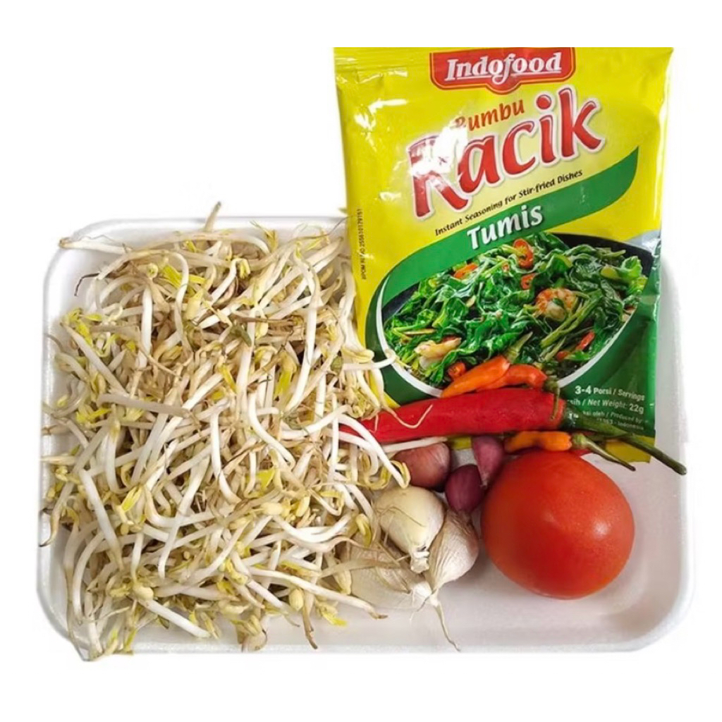 

Tumis Toge pack siap masak + bumbu racik