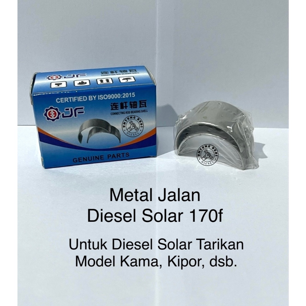 CPM Metal Jalan 170F JF Crank Pin Metal Pompa Air Solar Diesel Kama Kipor Bush Crankshaft STD 0.25 0