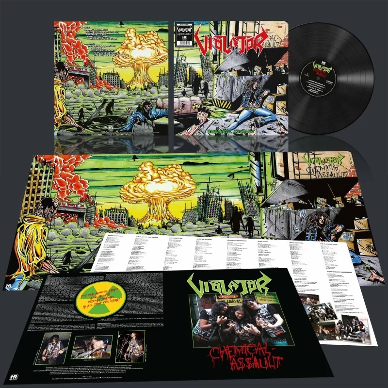 VINYL - VIOLATOR - CHEMICAL ASSAULT - BLACK