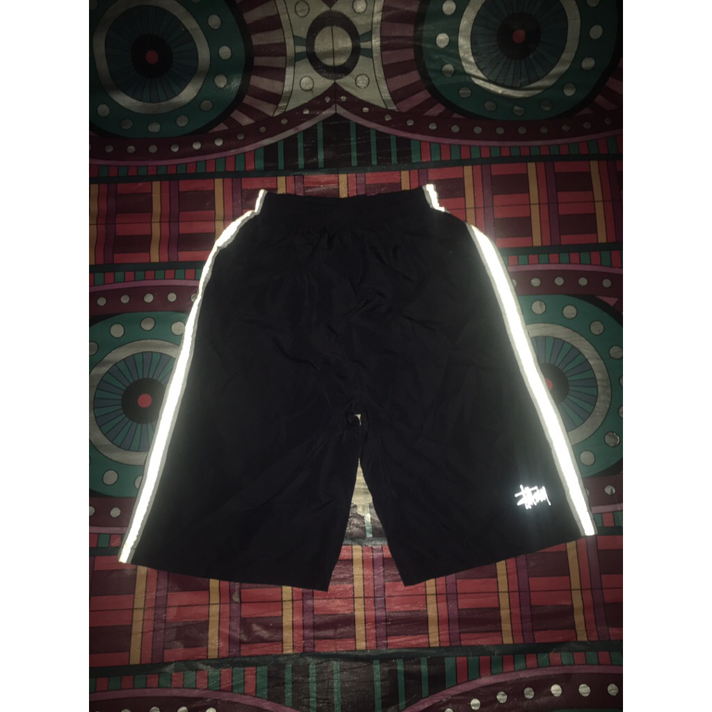 Vintage Stussy Reflective Short Pant