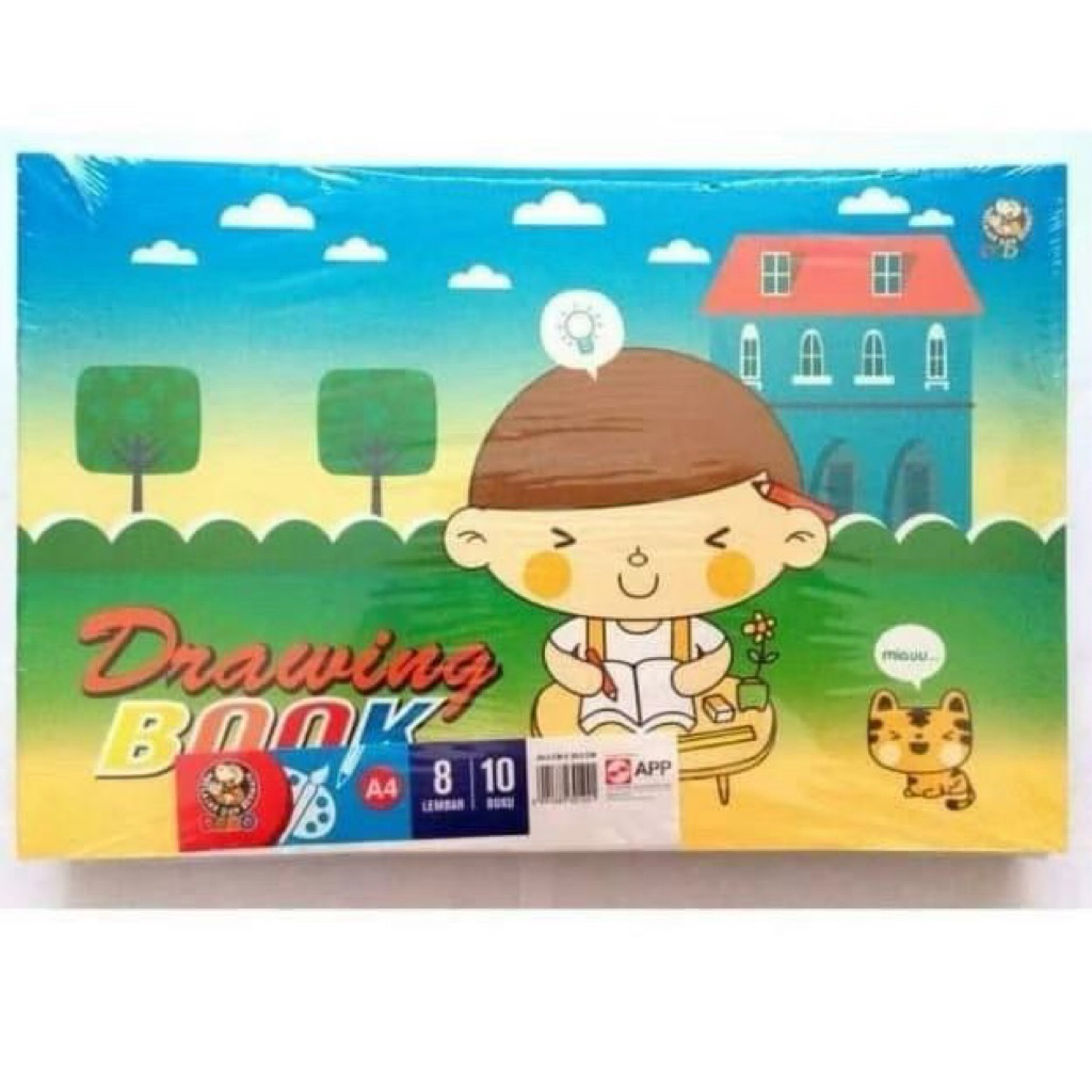 

Buku Gambar A4 / A3 DODO (1 Pack Isi 10 Buku )