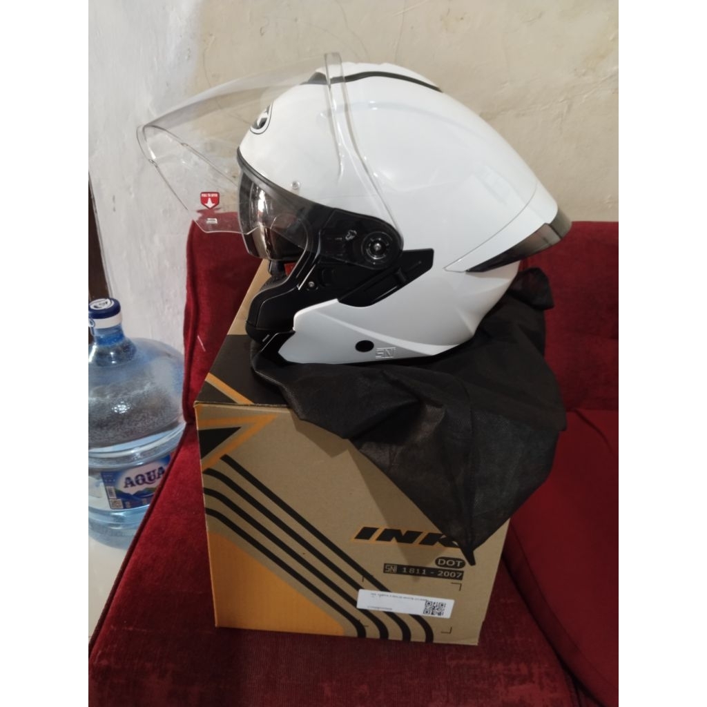 Helm ink terra 2 putih second