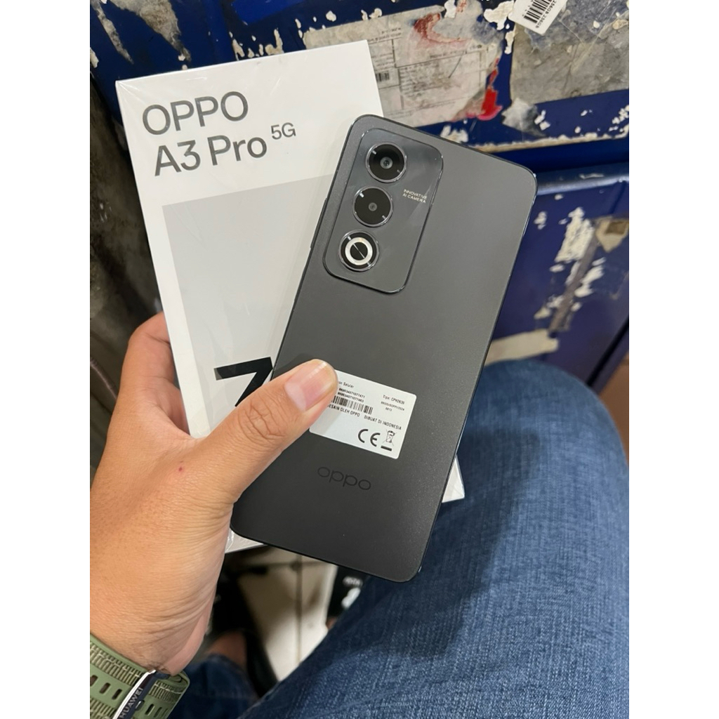 Oppo a3 pro ram 8/256 second resmi garansi panjang