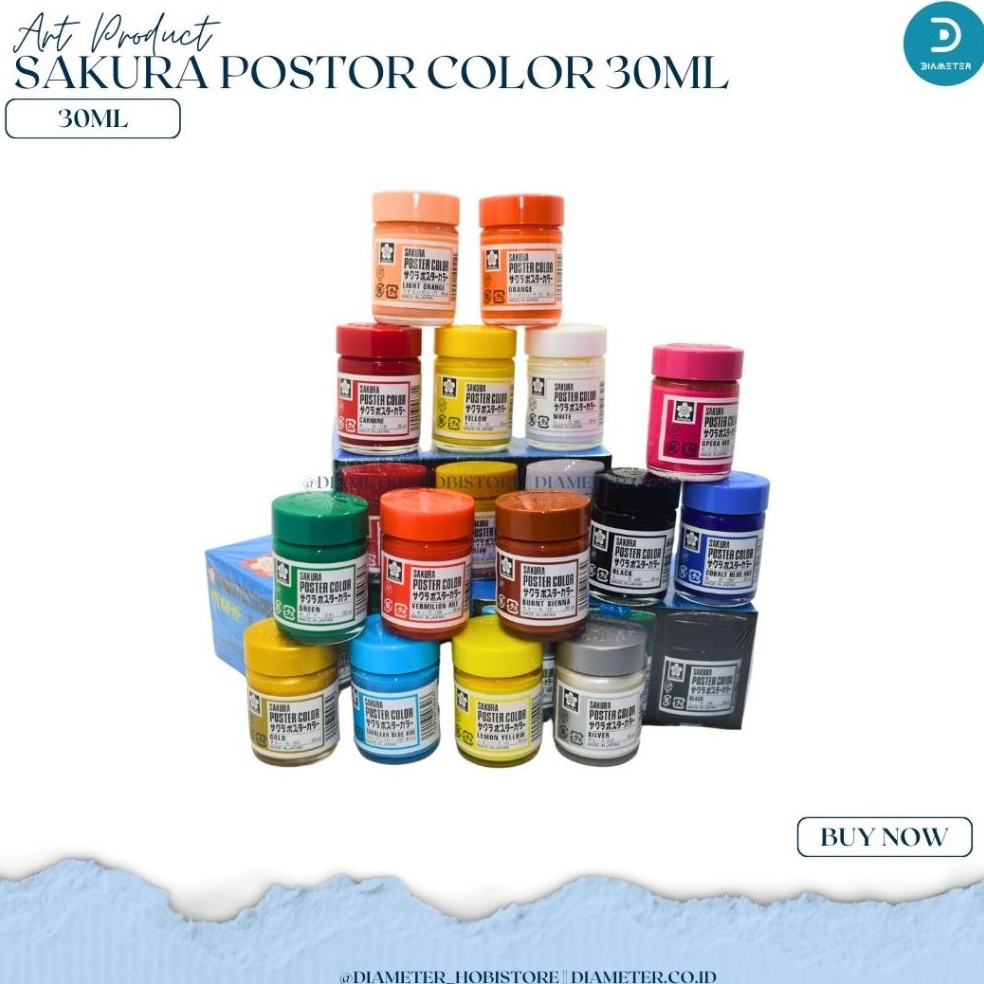 

KODE J84N Sakura 3ml Poster Color
