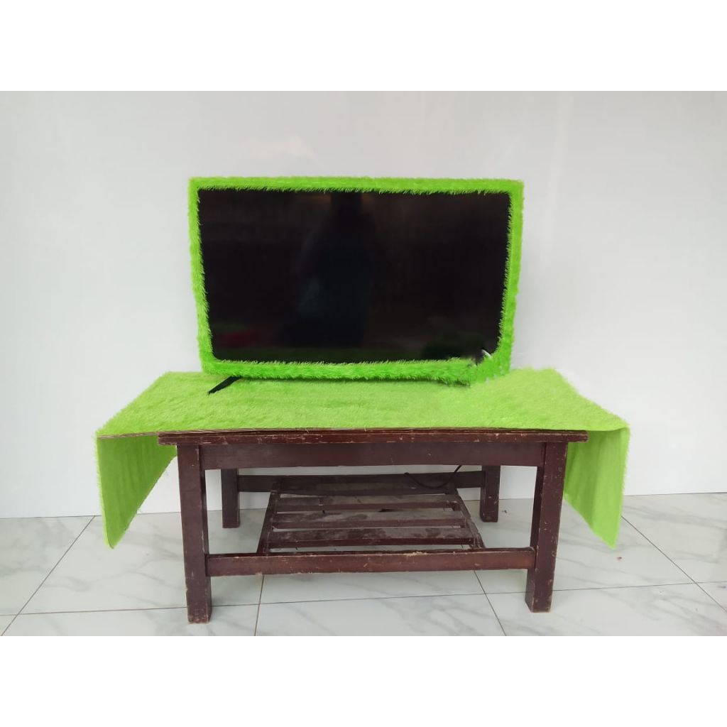 Bando TV LED+taplak meja,,Bando+alas meja.