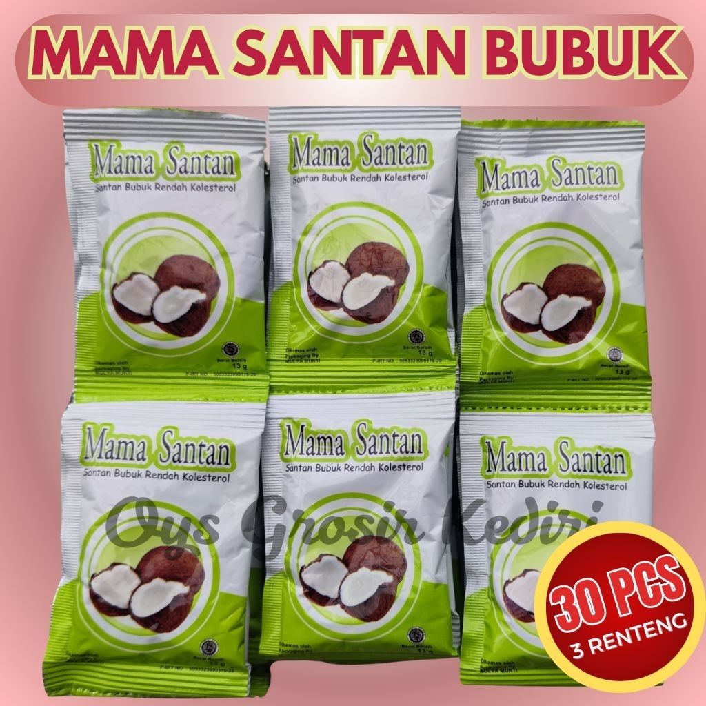 

SANTAN BUBUK MAMA SANTAN 30 SACHET 3 RENTENG