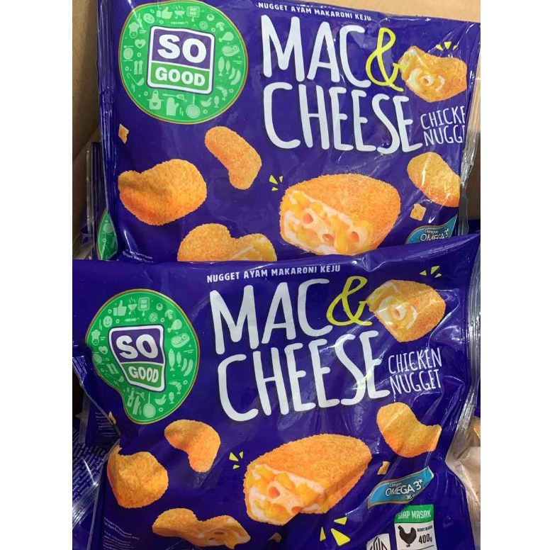 

SO GOOD NUGGET Mac & Cheese Nugget, Dino Bites Nugget, Alphabet Nugget 500gr