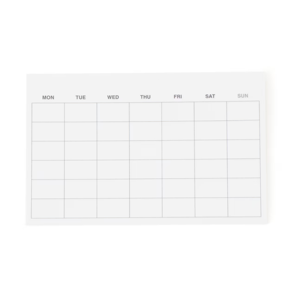 

Muji Monthly Sticky Note 13 Sheets Planner Bulanan Penanda Halaman Original Muji Jepang