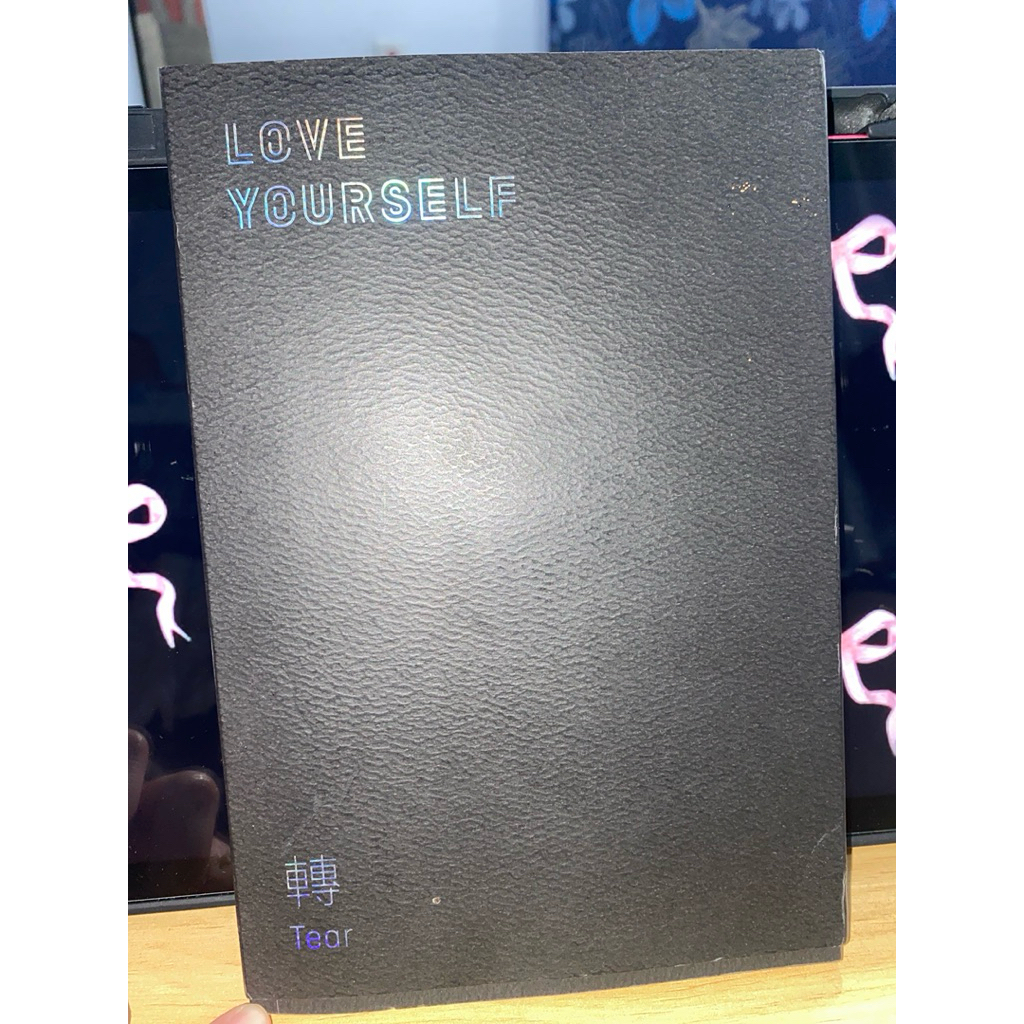 [READY STOCK UNSEALED] BTS Love Yourself Tear LY Tear Ver. R Album Unsealed Album only + poster