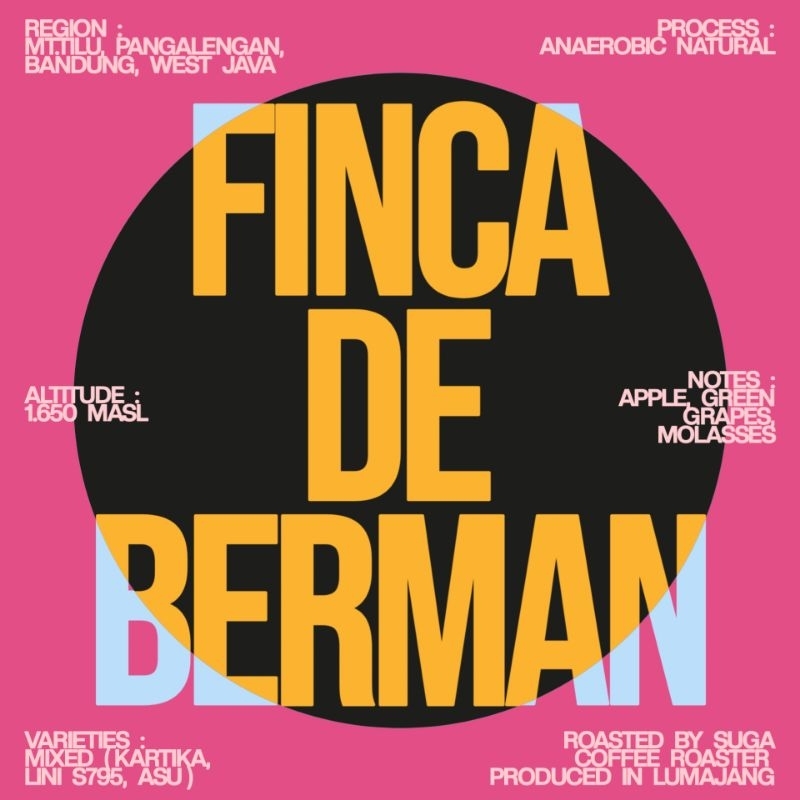 

Arabika Pangalengan Finca De Berman 200 g