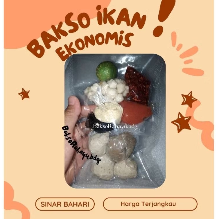 

BAKSO IKAN EKONOMIS | BAKSO IKAN SINAR BAHARI