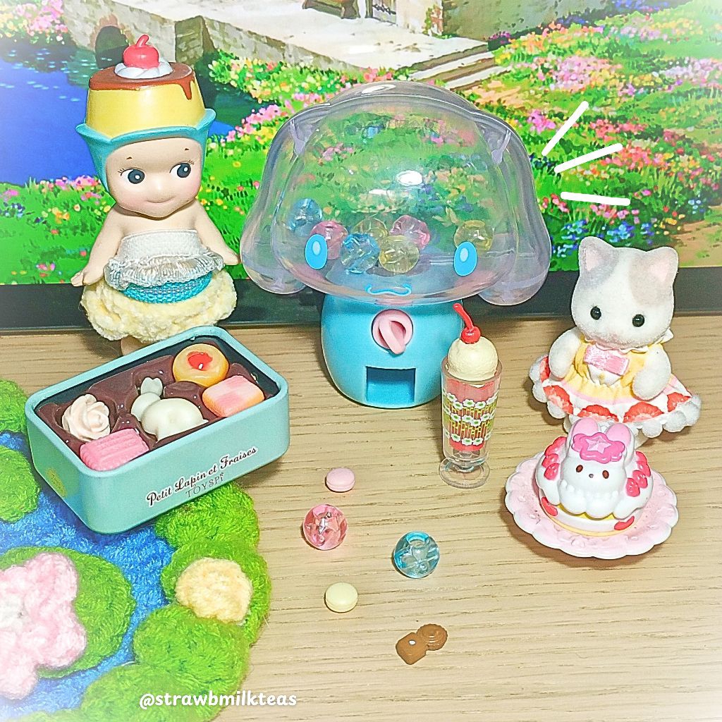 cinamoroll gacha (gumball machine) ★ trinkets/accessories for sonny angel & sylvanian