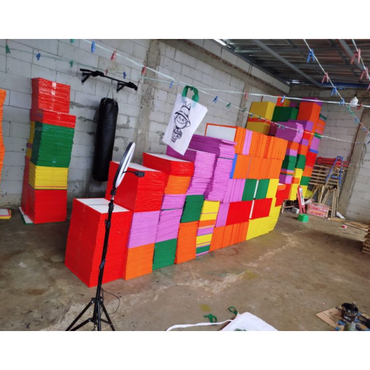 

KODE D79E Grosir Sterofom LukisMewarnai sterofoam Termurah isi 35pcs uk 33x5x1