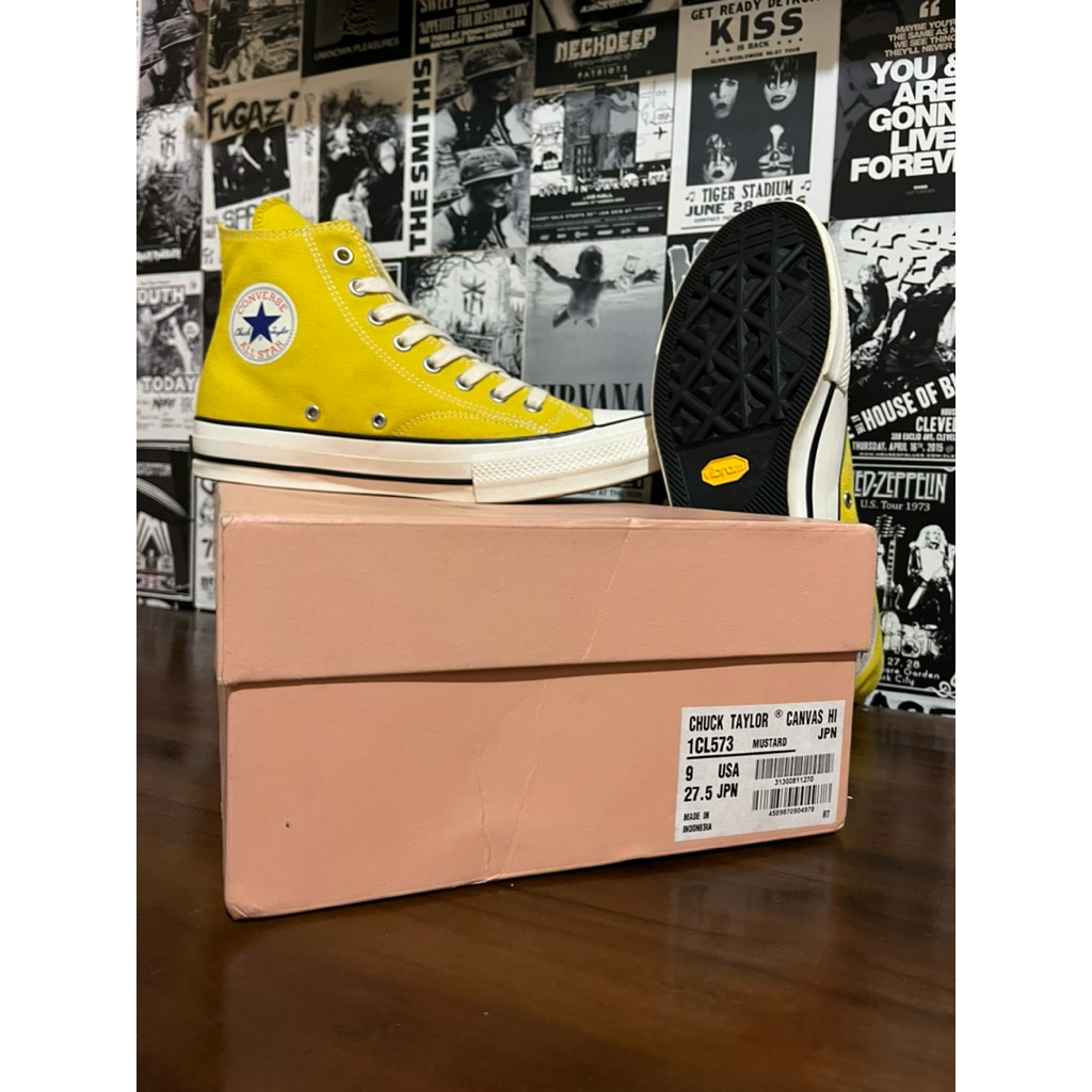 Converse Chuck Taylor Hi Addict Mustard