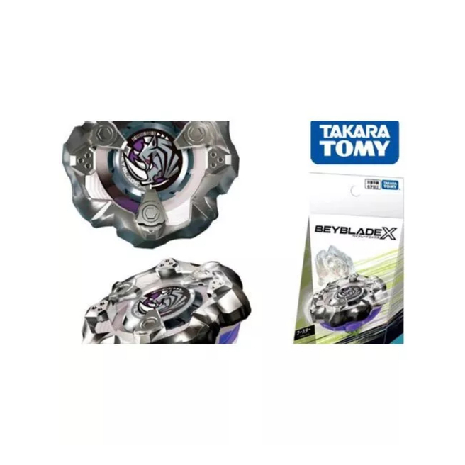 BEYBLADE X BX-19 Booster Rhinohorn 3-80S Takara Tomy mainan anak gasing