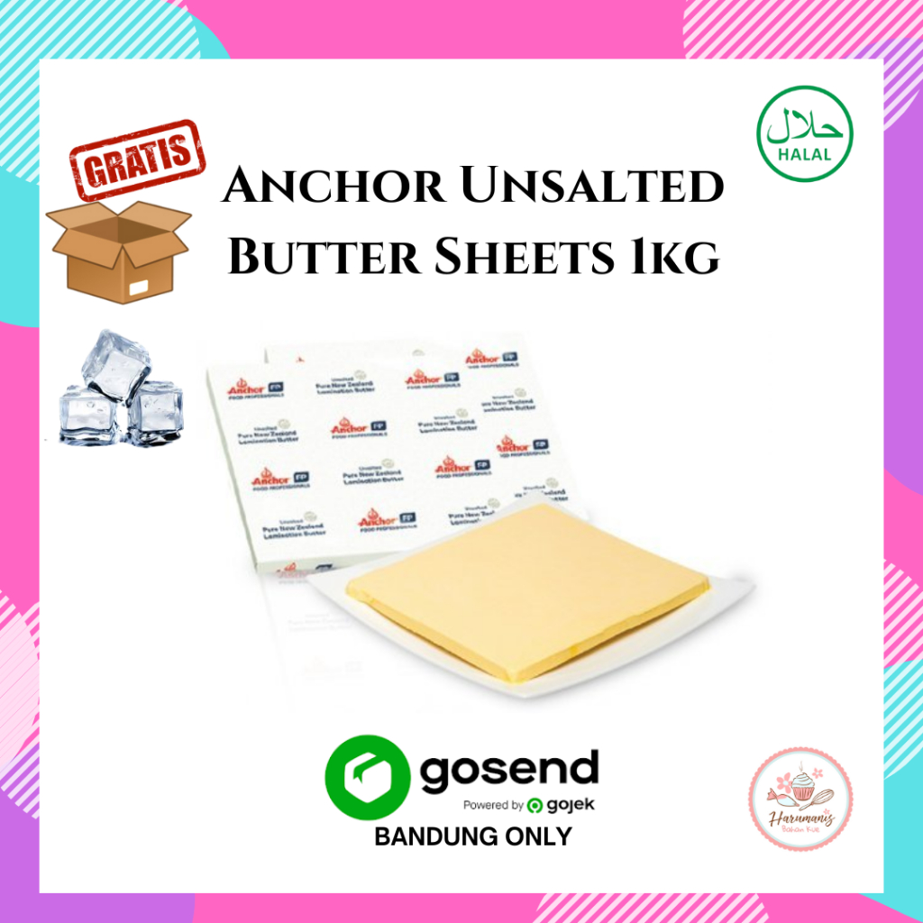 

Anchor Unsalted Butter Sheets 1kg