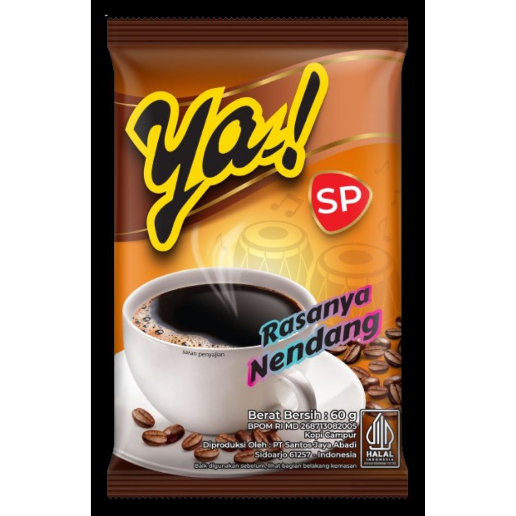 

Kopi Ya SP Berat 60g sachet