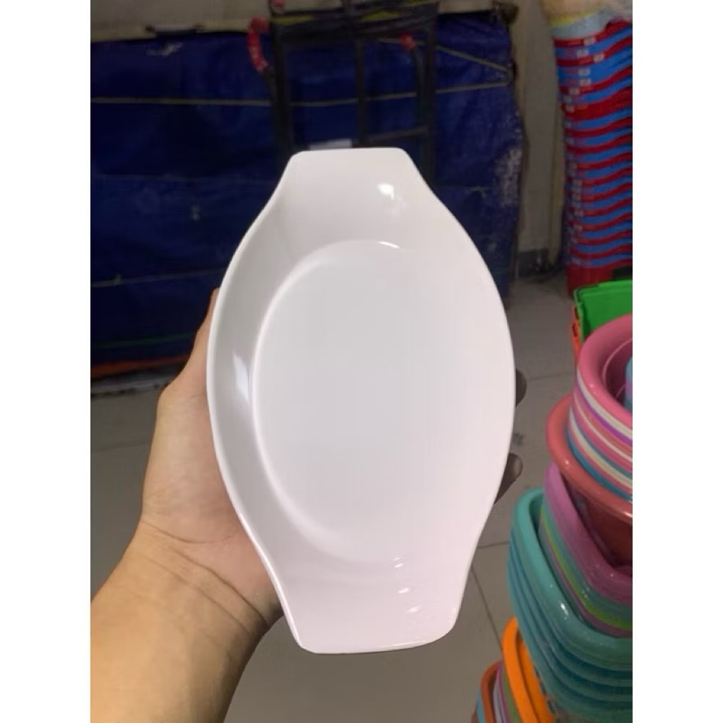 mangkok banana split es cream ceper melamin