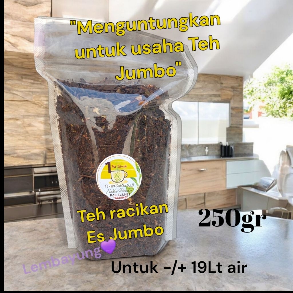 

Teh Racikan untuk Es Jumbo 250gr