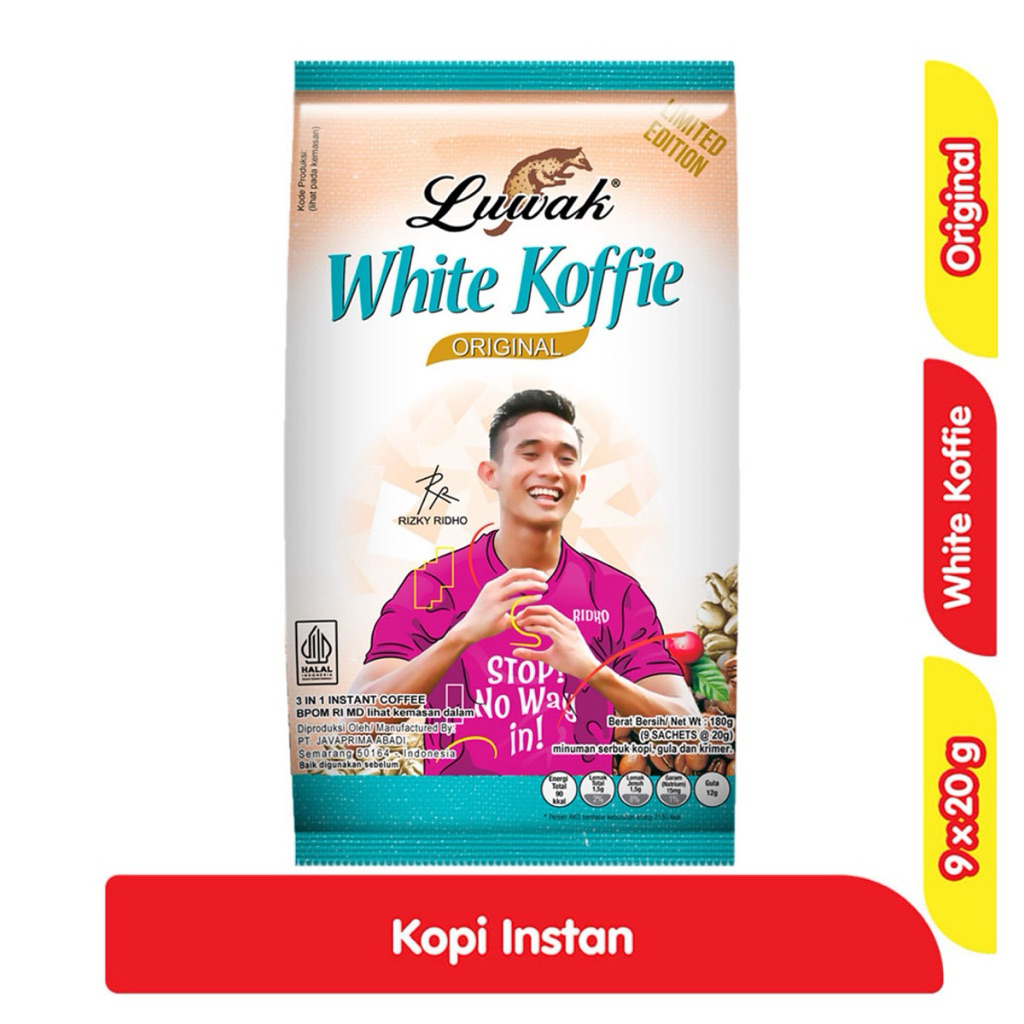 

Luwak white Koffie Original 10x20g
