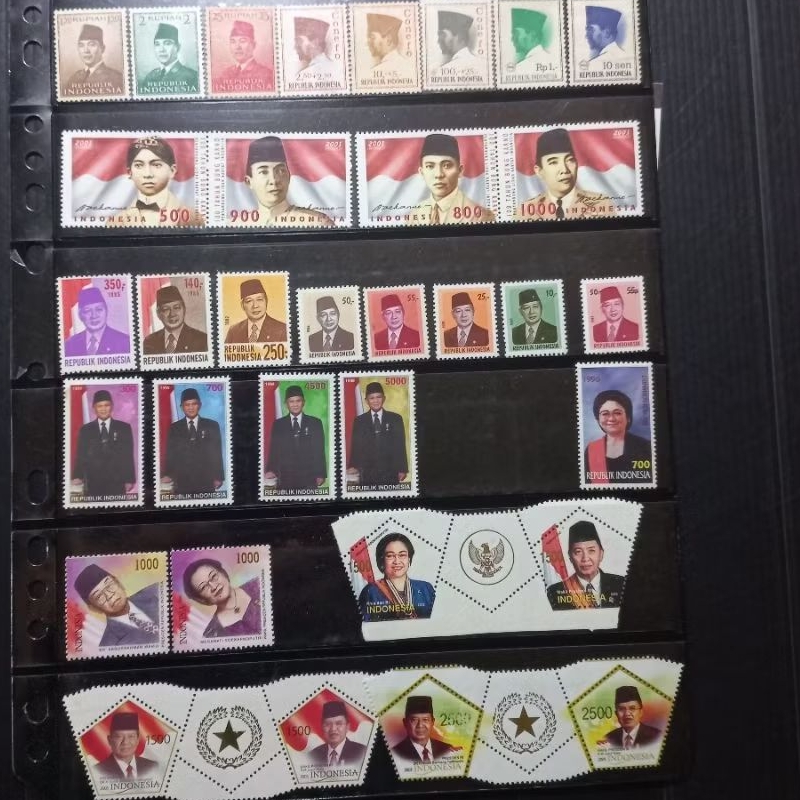 

PRANGKO PERANGKO PRESIDEN INDONESIA DARI PRESIDEN SOEKARNO SAMPAI PRESIDEN JOKOWI