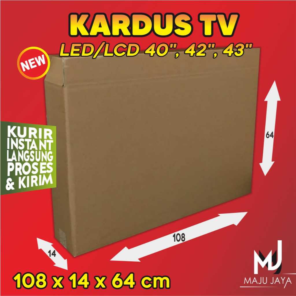 

Kardus Besar TV Dus Kotak Packaging Packing Paking Jumbo Penyimpanan Bekas Baru Pindahan Box 24 32 40 42 43 50 55 Inch BY43