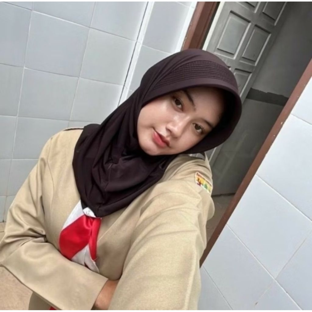 hijab seport pet tebal | hijab bergo pet tebal | jilbab bergo sport | hijab bergo instan voly Kerudu